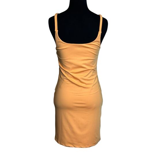 Forever 21 melon orange bodycon mini dress size medium - Picture 11 of 12